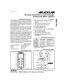 浏览型号MAX395EWG的Datasheet PDF文件第1页