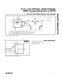 浏览型号MAX4716EXK-T的Datasheet PDF文件第7页
