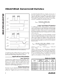 浏览型号MAX4787EXK-T的Datasheet PDF文件第8页