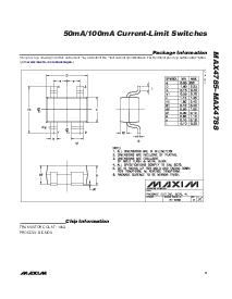 浏览型号MAX4787EXK-T的Datasheet PDF文件第9页