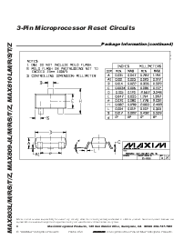 浏览型号MAX809REXR-T的Datasheet PDF文件第8页