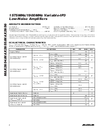 浏览型号MAX2654EXT-T的Datasheet PDF文件第2页