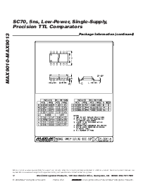 浏览型号MAX9010EXT-T的Datasheet PDF文件第12页
