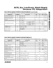 浏览型号MAX9010EXT-T的Datasheet PDF文件第3页