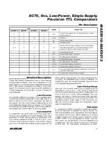 浏览型号MAX9010EXT-T的Datasheet PDF文件第7页