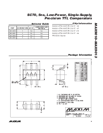 浏览型号MAX9010EXT-T的Datasheet PDF文件第9页