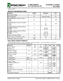 浏览型号EZ1086CM的Datasheet PDF文件第2页