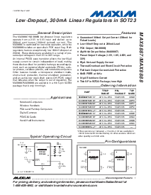 浏览型号MAX8887EZK29-T的Datasheet PDF文件第1页