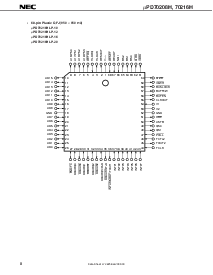 浏览型号UPD70208HGF-10-3B9的Datasheet PDF文件第8页