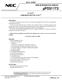 浏览型号UPD31172F1-48-FN的Datasheet PDF文件第1页