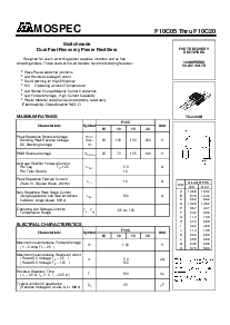 浏览型号F10C20的Datasheet PDF文件第1页