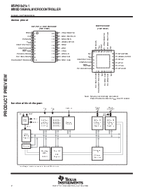 浏览型号MSP430F2111IRGE的Datasheet PDF文件第2页