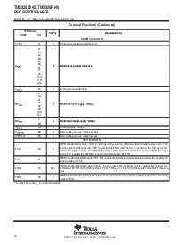 浏览型号TMS320F240Pq的Datasheet PDF文件第10页