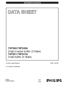 浏览型号74F241的Datasheet PDF文件第1页