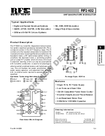 浏览型号RF2402的Datasheet PDF文件第1页