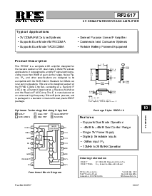 浏览型号RF2617的Datasheet PDF文件第1页