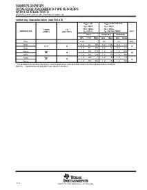 浏览型号SN74F374DW的Datasheet PDF文件第4页