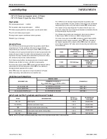 浏览型号74F373的Datasheet PDF文件第2页