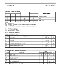 浏览型号74F373的Datasheet PDF文件第5页