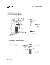 浏览型号IRF3710Z的Datasheet PDF文件第9页