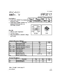 浏览型号IRF3717的Datasheet PDF文件第1页