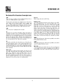 浏览型号ICS9169CF-41的Datasheet PDF文件第6页