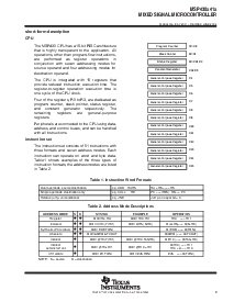 浏览型号MSP430F412IPM的Datasheet PDF文件第9页