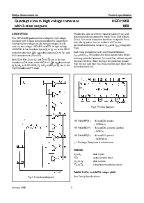 浏览型号HEF4104BD的Datasheet PDF文件第2页