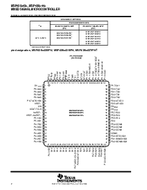 浏览型号MSP430F435的Datasheet PDF文件第2页