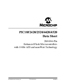 浏览型号PIC18F4420TI/MLSTQP的Datasheet PDF文件第1页