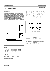 浏览型号HEF4520BT的Datasheet PDF文件第2页