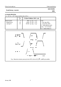 浏览型号HEF4520BT的Datasheet PDF文件第5页