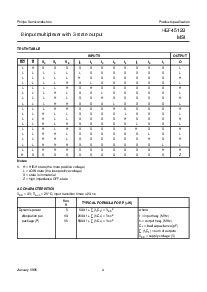 浏览型号HEF4512BT的Datasheet PDF文件第4页