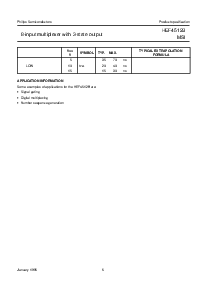 浏览型号HEF4512BT的Datasheet PDF文件第6页