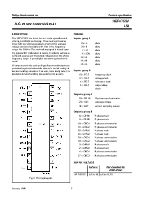 浏览型号HEF4752VP的Datasheet PDF文件第2页
