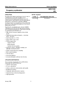 浏览型号HEF4750VD的Datasheet PDF文件第2页