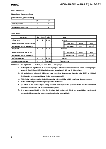 浏览型号UPD44164082F5-E50-EQ1的Datasheet PDF文件第8页