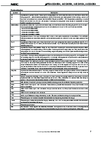 浏览型号UPD44324084F5-E40-EQ2的Datasheet PDF文件第7页