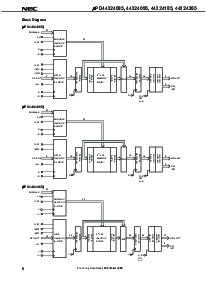 浏览型号UPD44324085F5-E40-EQ2的Datasheet PDF文件第8页