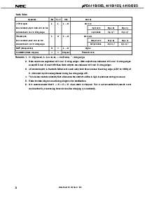 浏览型号UPD44164365F5-E60-EQ1的Datasheet PDF文件第8页