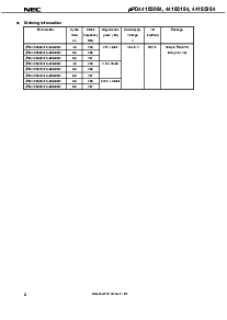 浏览型号UPD44165084F5-E50-EQ1的Datasheet PDF文件第2页