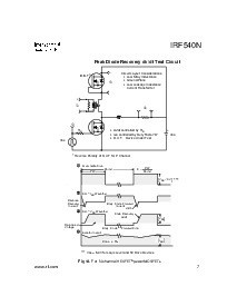 浏览型号IRF540N的Datasheet PDF文件第7页
