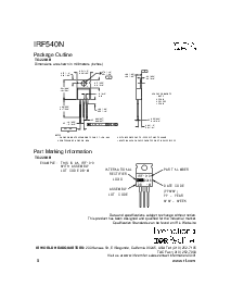浏览型号IRF540N的Datasheet PDF文件第8页