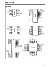 浏览型号PIC16F5X的Datasheet PDF文件第4页
