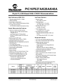 浏览型号PIC16F628A的Datasheet PDF文件第3页