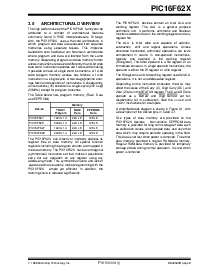 浏览型号PIC16F627-20I/P的Datasheet PDF文件第9页