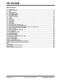 浏览型号PIC18F6620-I/PT的Datasheet PDF文件第6页