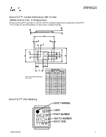 浏览型号IRF6620的Datasheet PDF文件第7页