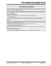 浏览型号PIC18F6722的Datasheet PDF文件第7页