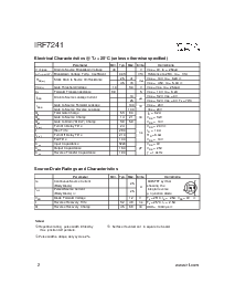 浏览型号IRF7241的Datasheet PDF文件第2页